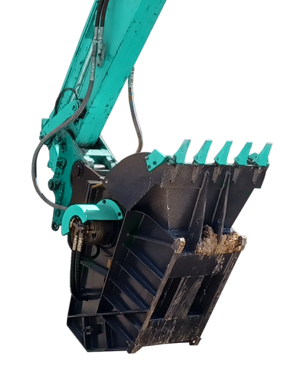 14 Tonne Excavator Crushing Bucket Attachment