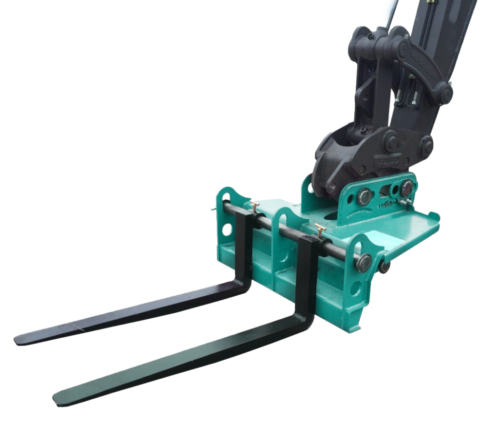 14T Excavator Pallet Fork Attachment Rockthorn