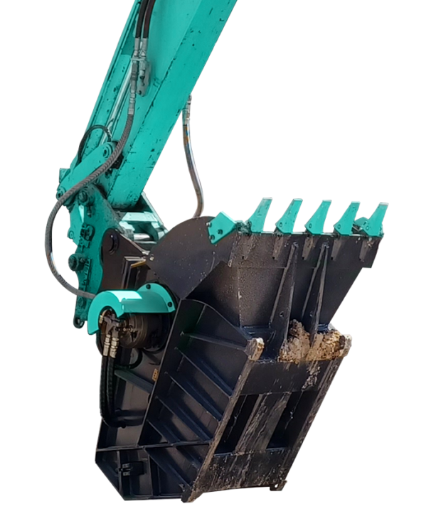 20 Tonne Excavator Crushing Bucket Attachment