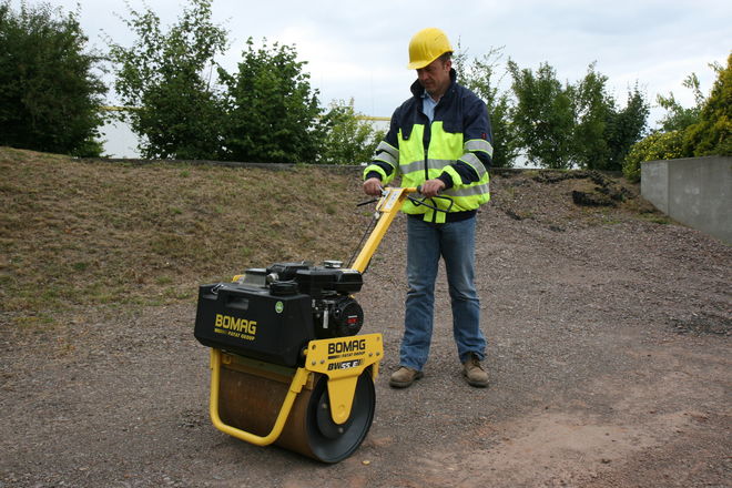 55cm single-drum-roller