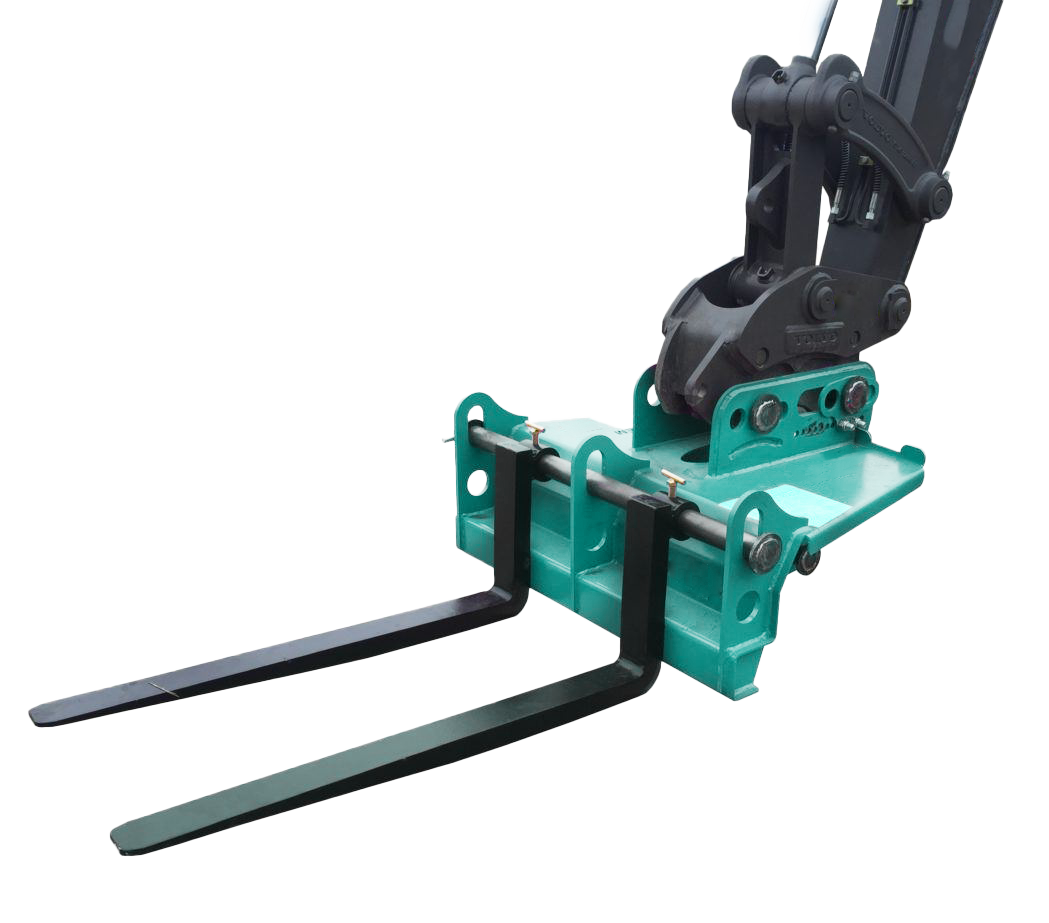 5T Excavator Pallet Fork Attachment