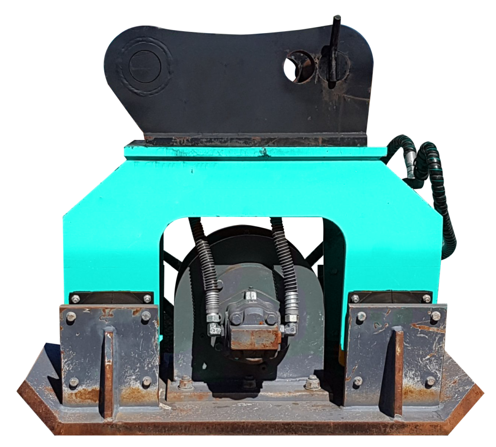 8T Excavator compaction plate attachment Rockthorn