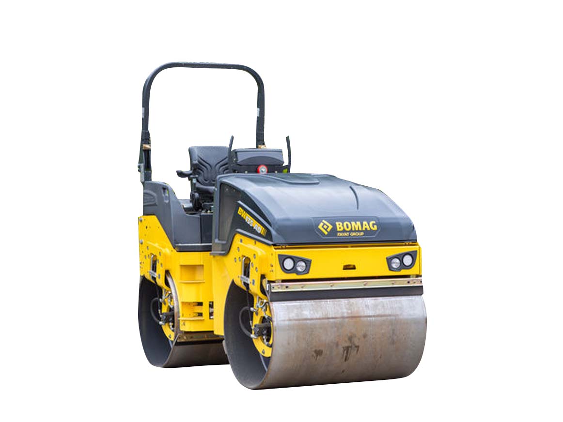 135cm Twin Drum Ride on Roller
