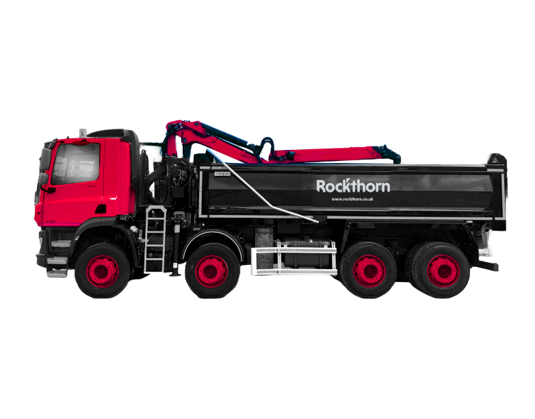 Tipper machine in pink