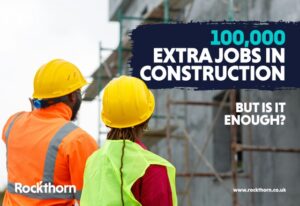 Man and woman on construction site