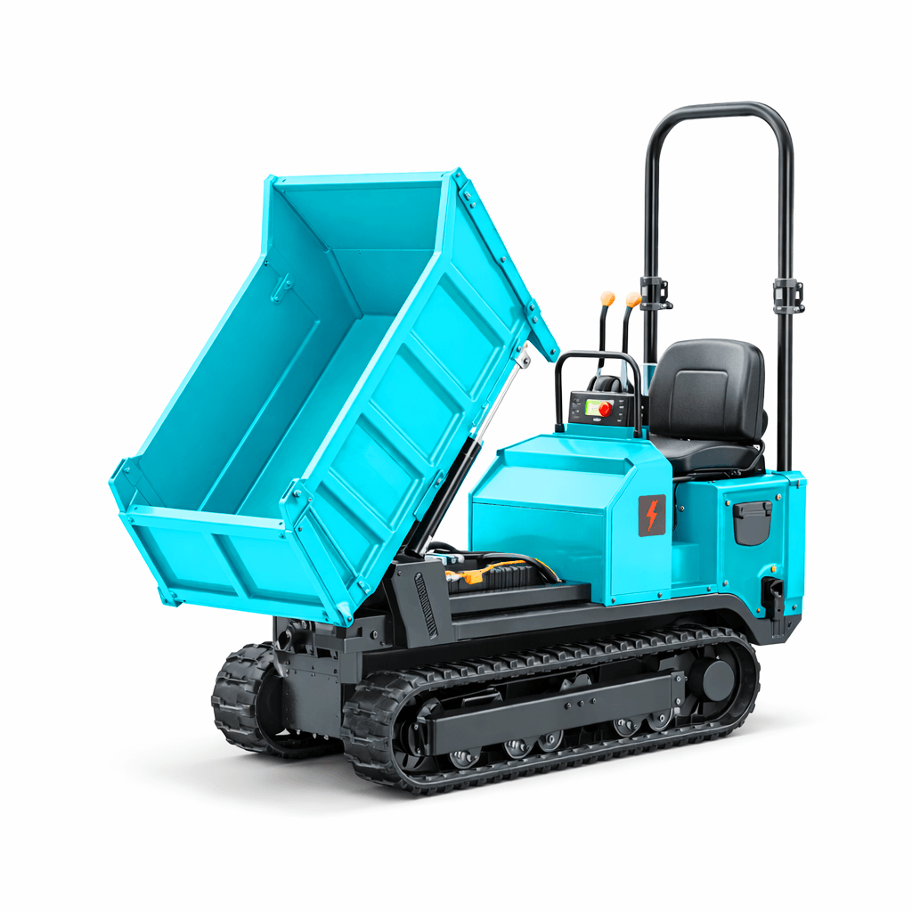 0.5T Electric Tracked Dumper in blue