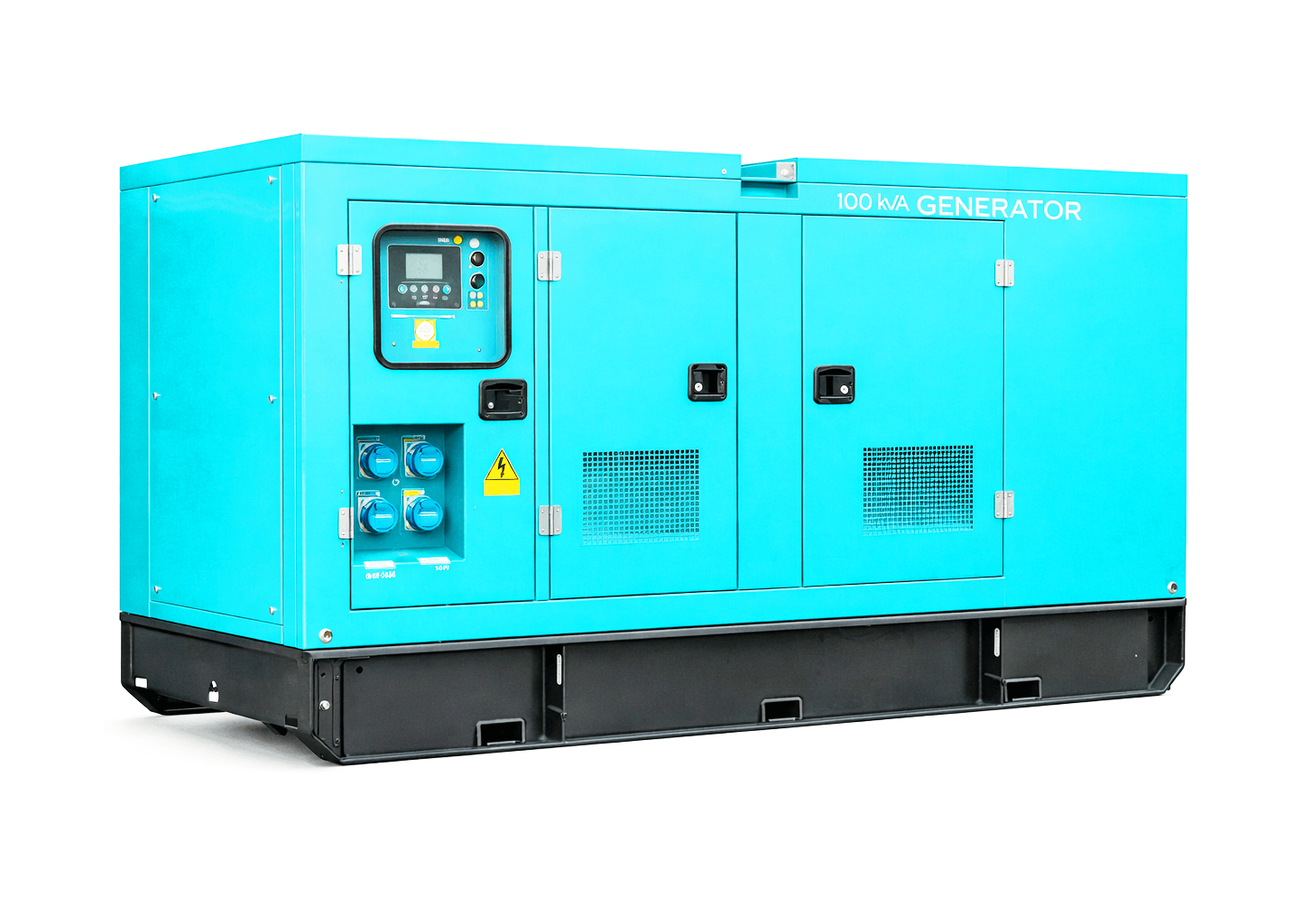 100 kva generator in blue