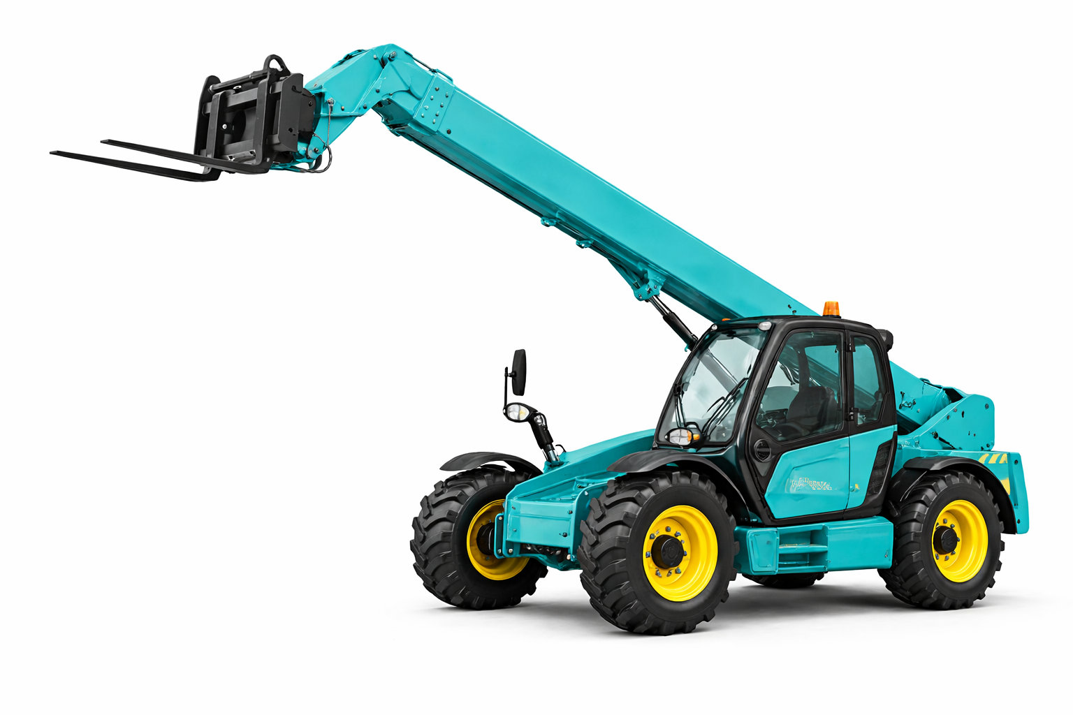 18m Telehandler in blue