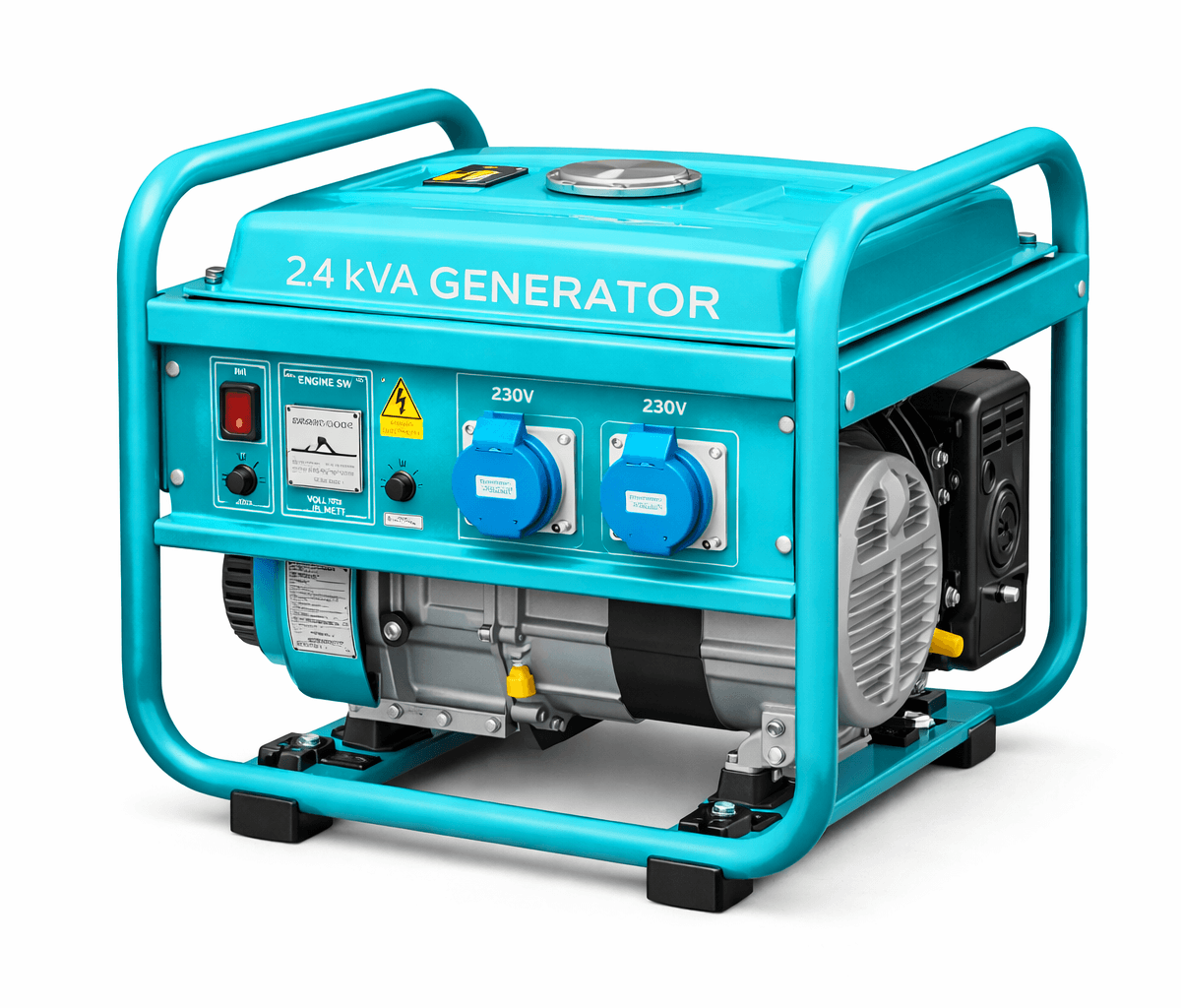 2.4 kva generator in blue