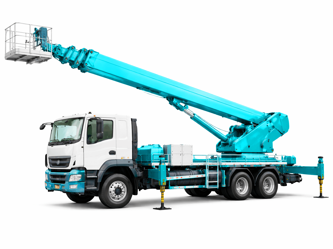 20m Truck Mount in blue