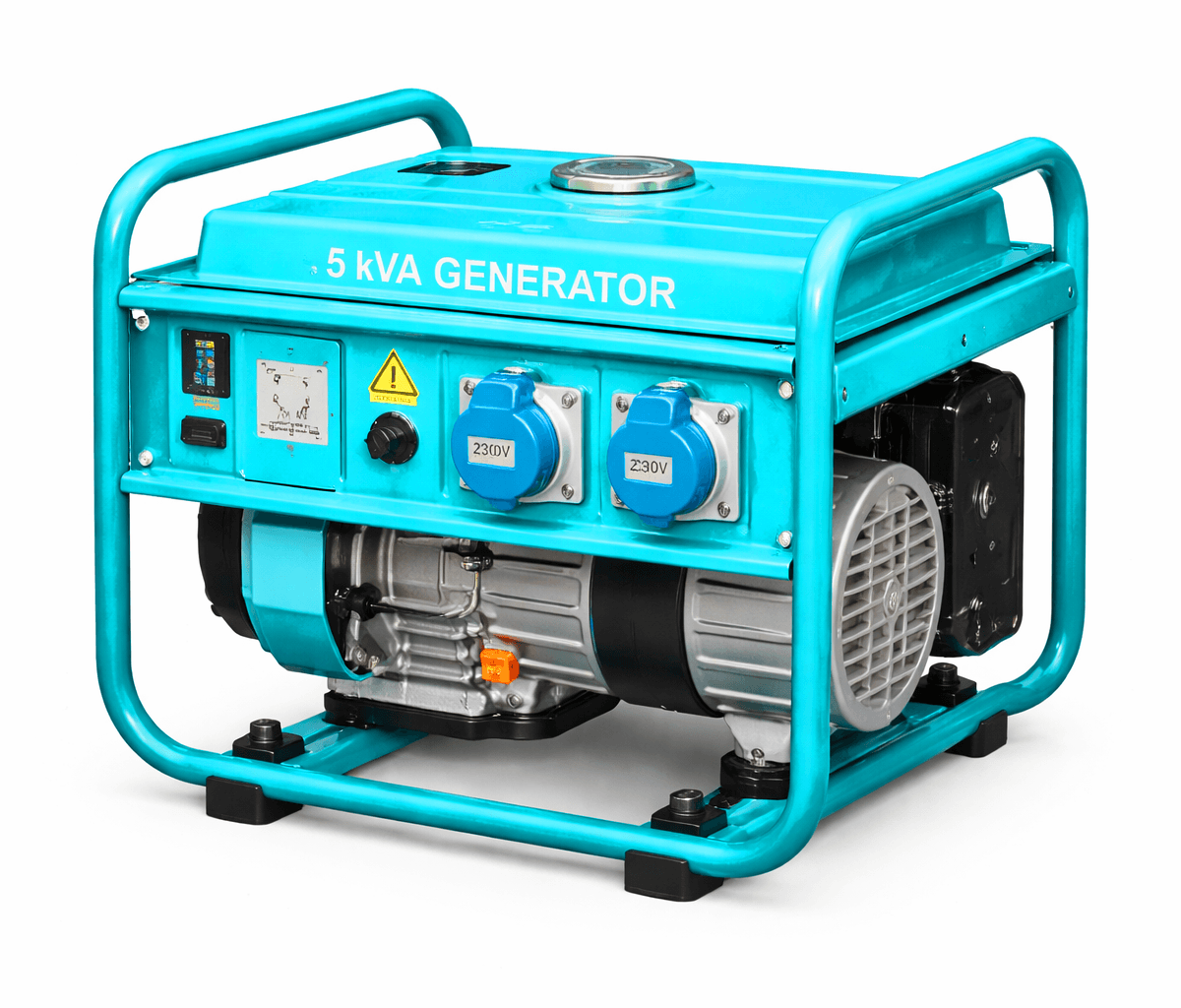 5 KVA generator in blue