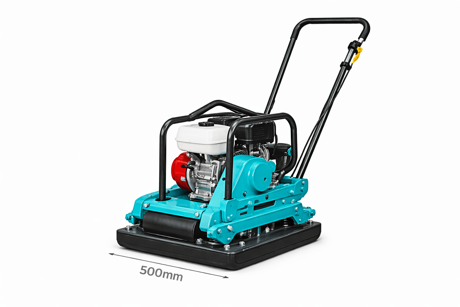 500mm forward and reverse compaction plate in blue