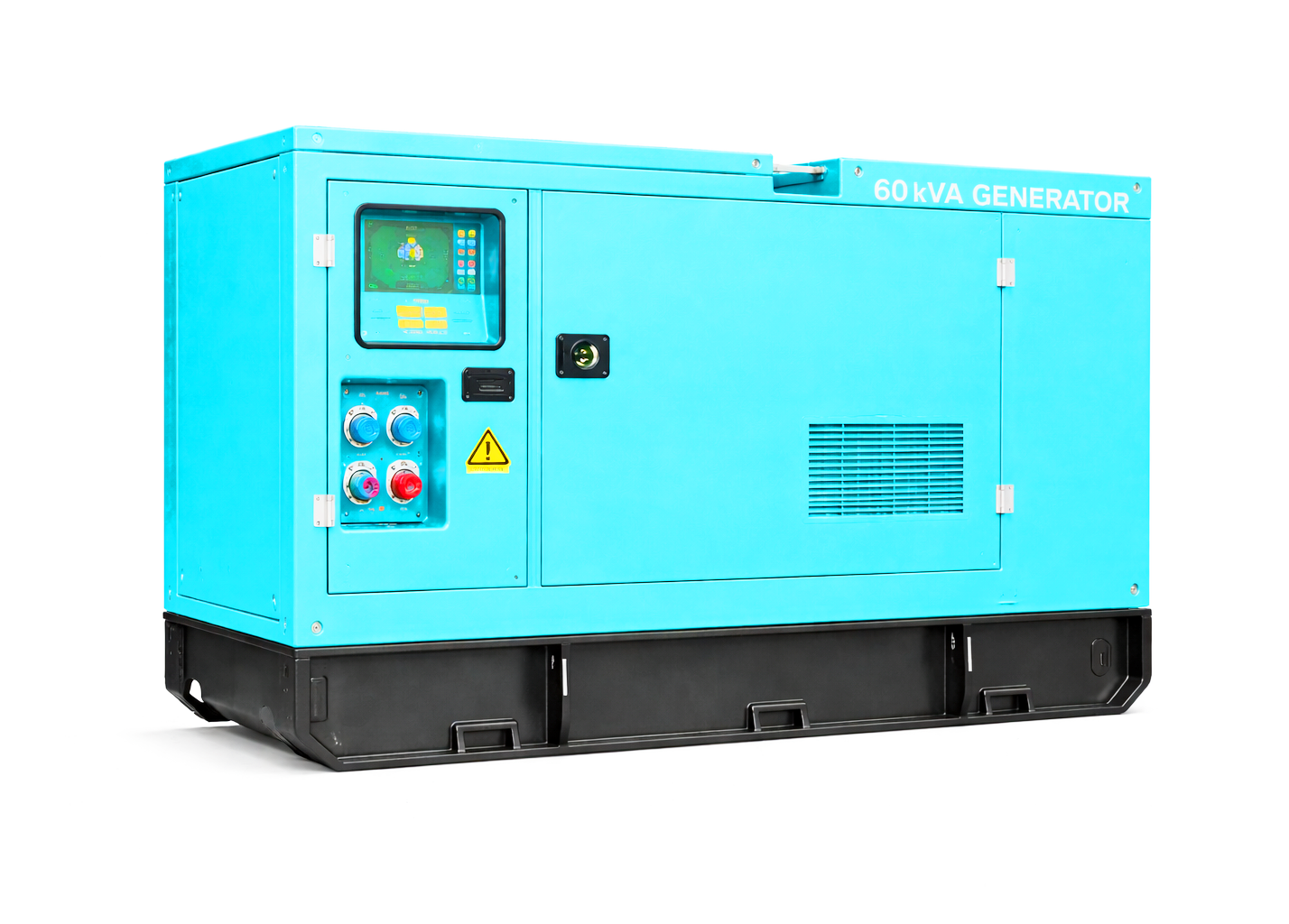 60 KVA Generator in blue