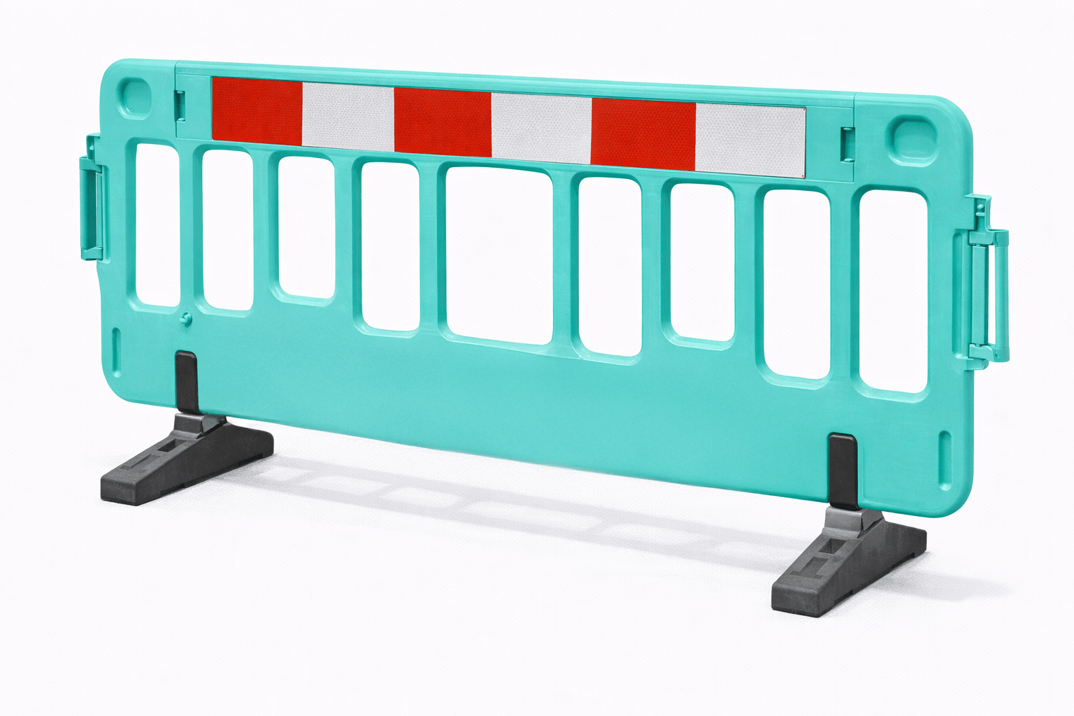 barrier in blue