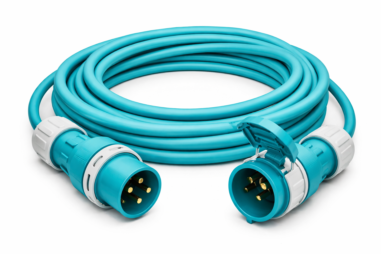 Generator lead in blue