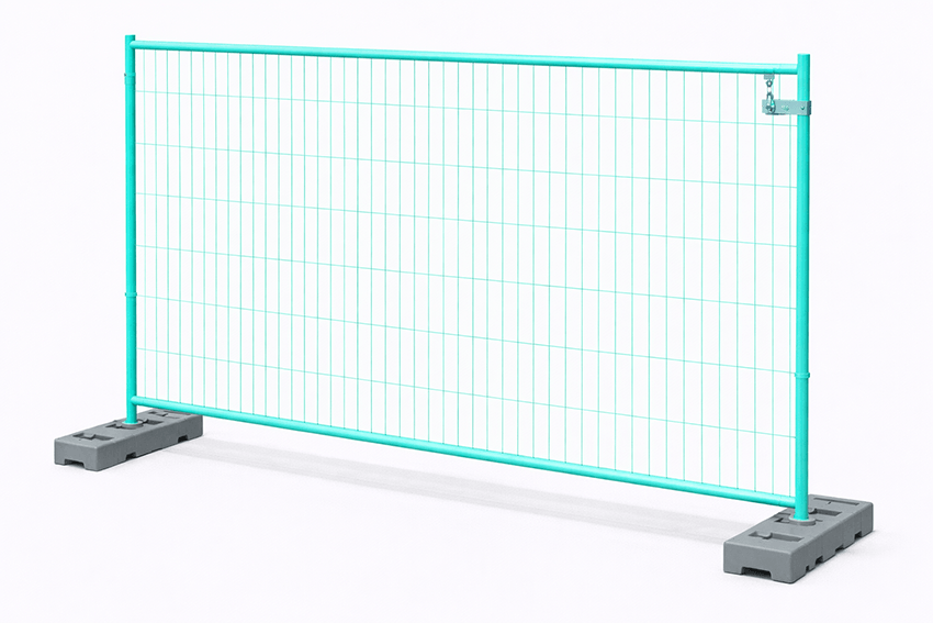 heras fencing single clip