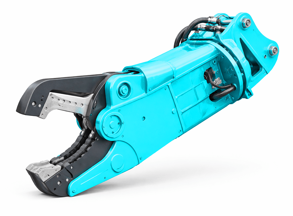 Shear Attachment in blue