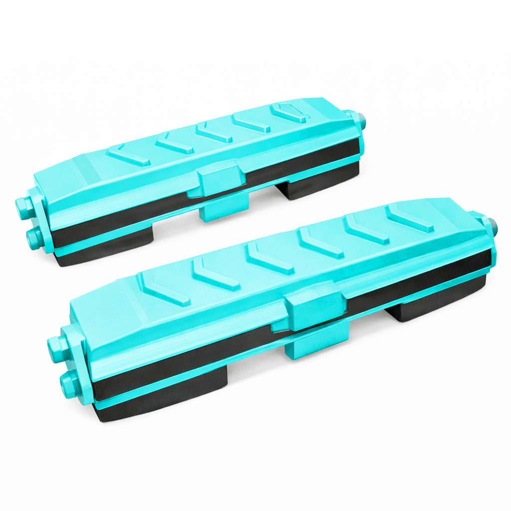 Street pads in blue